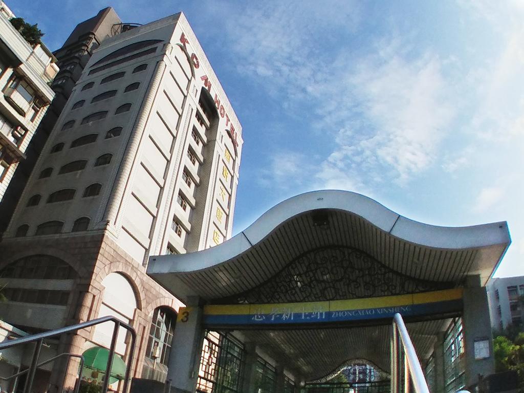Kdm Hotel Taipei Exteriör bild